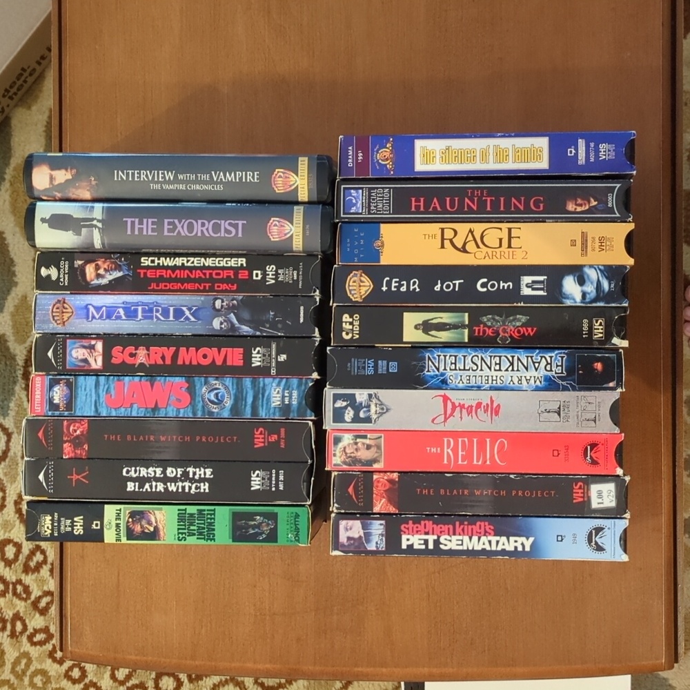 SOLD! Custom Bundle Of VHS
